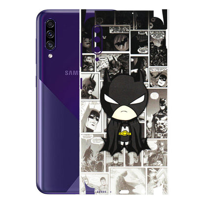Samsung A/S Series Phone Skins (All Models) - Toon Batman - 3D Embossed Finish (L-182) Samsung Galaxy A30s