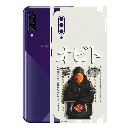 Samsung A/S Series Phone Skins (All Models) - Obito Anime Eye - 3D Embossed Finish (L-19) Samsung Galaxy A30s