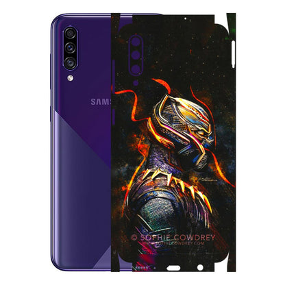 Samsung A/S Series Phone Skins (All Models) - Black Panther - 3D Embossed Finish (L-190) Samsung Galaxy A30s