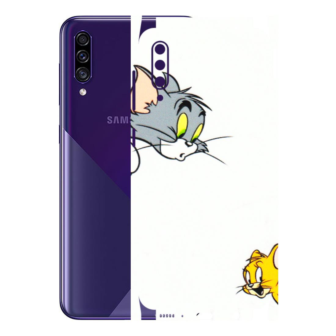 Samsung A/S Series Phone Skins (All Models) - Cute Tom And Jerry - 3D Embossed Finish (L-220) Samsung Galaxy A30s