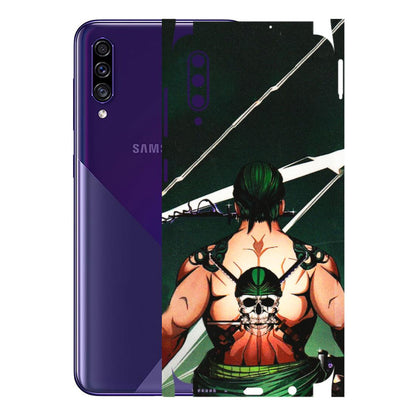 Samsung A/S Series Phone Skins (All Models) - Zoro Anime - 3D Embossed Finish (L-23) Samsung Galaxy A30s