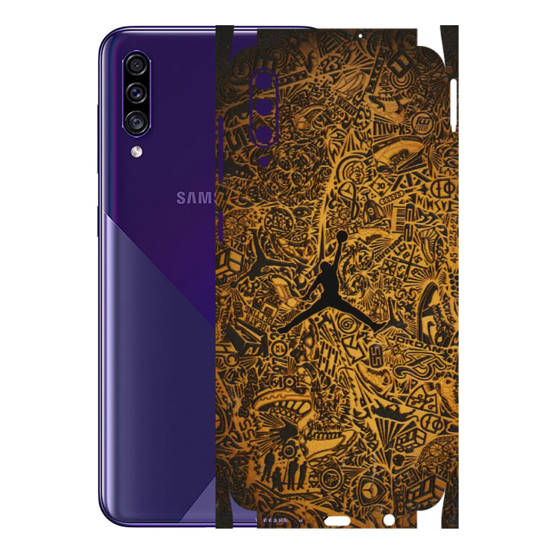Samsung A/S Series Phone Skins (All Models) - Premium Gold Basketball Player - 3D Embossed Finish (L-236) Samsung Galaxy A30s