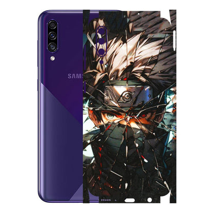 Samsung A/S Series Phone Skins (All Models) - Kakashi Shattered Glass Effect - 3D Embossed Finish (L-237) Samsung Galaxy A30s