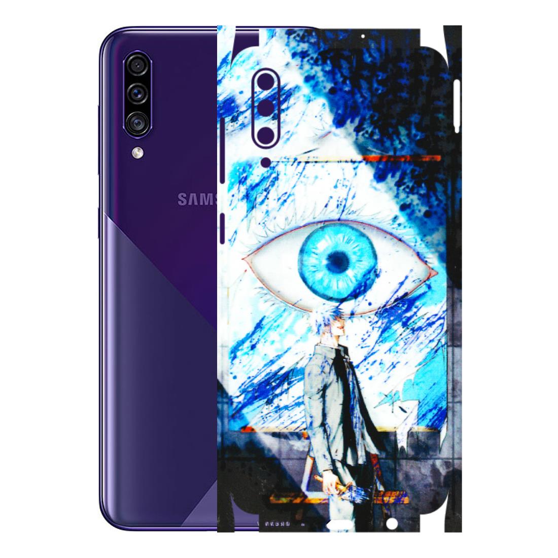 Samsung A/S Series Phone Skins (All Models) - Gojo Satoru evil eye - 3D Embossed Finish (L-239) Samsung Galaxy A30s