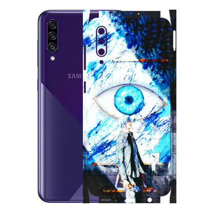 Samsung A/S Series Phone Skins (All Models) - Gojo Satoru evil eye - 3D Embossed Finish (L-239) Samsung Galaxy A30s