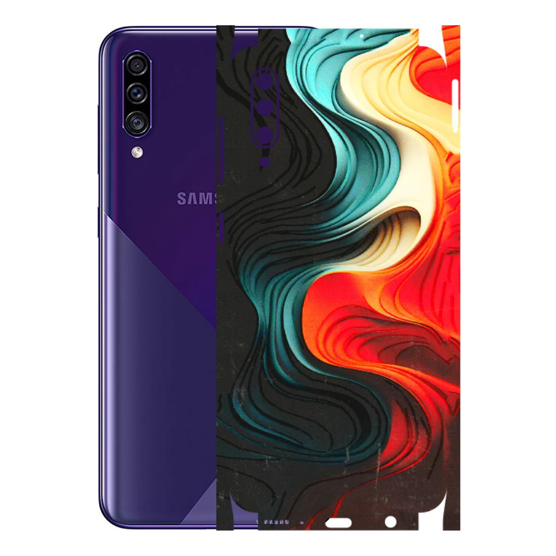 Samsung A/S Series Phone Skins (All Models) - The Silky Swirl - 3D Embossed Finish (L-240) Samsung Galaxy A30s