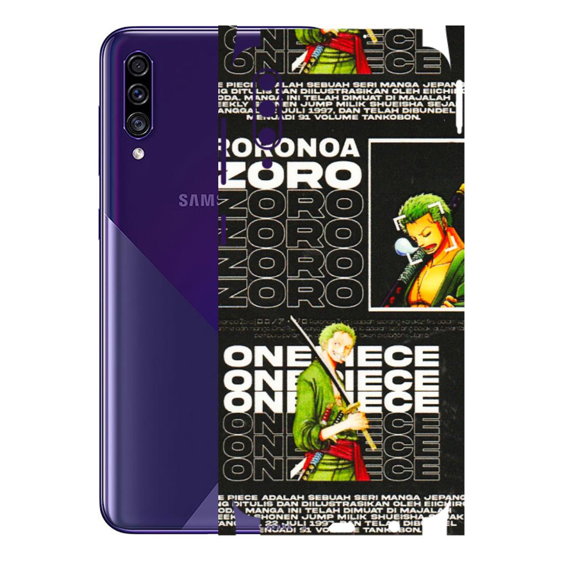 Samsung A/S Series Phone Skins (All Models) - One Piece Zoro - 3D Embossed Finish (L-250) Samsung Galaxy A30s