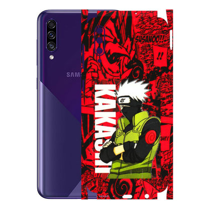 Samsung A/S Series Phone Skins (All Models) - Kakashi Red Anime - 3D Embossed Finish (L-251) Samsung Galaxy A30s
