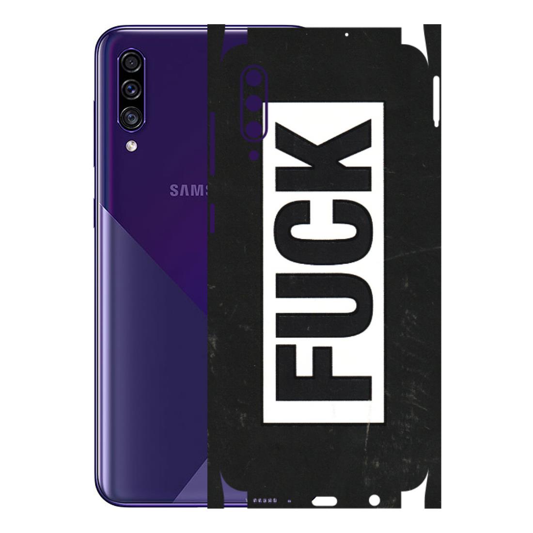 Samsung A/S Series Phone Skins (All Models) - The F Word - 3D Embossed Finish (L-255) Samsung Galaxy A30s