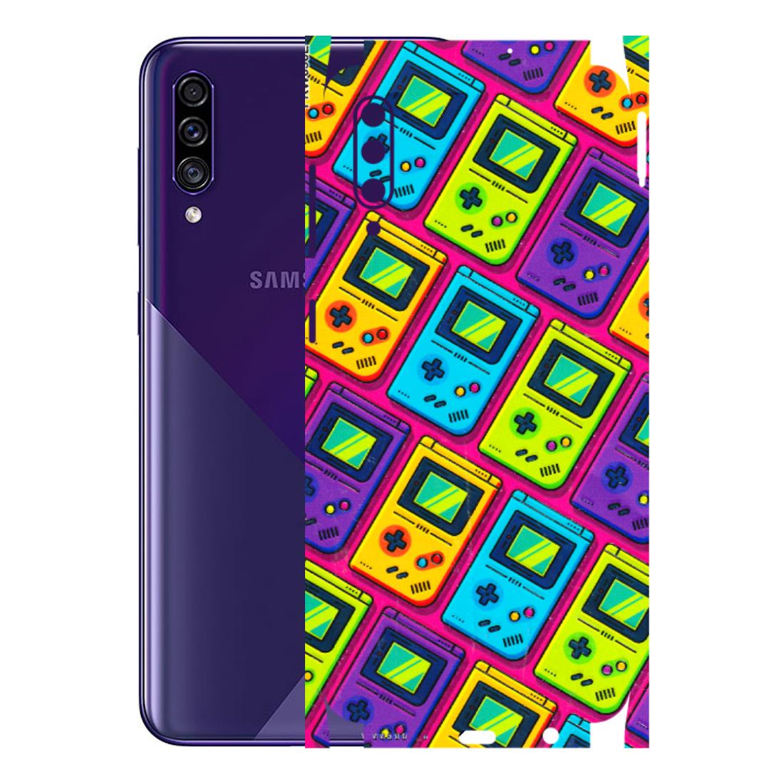 Samsung A/S Series Phone Skins (All Models) - Gameboy Colourful - 3D Embossed Finish (L-266) Samsung Galaxy A30s
