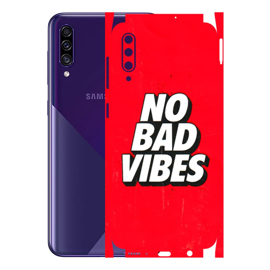 Samsung A/S Series Phone Skins (All Models) - No Bad Vibes - 3D Embossed Finish (L-280) Samsung Galaxy A30s