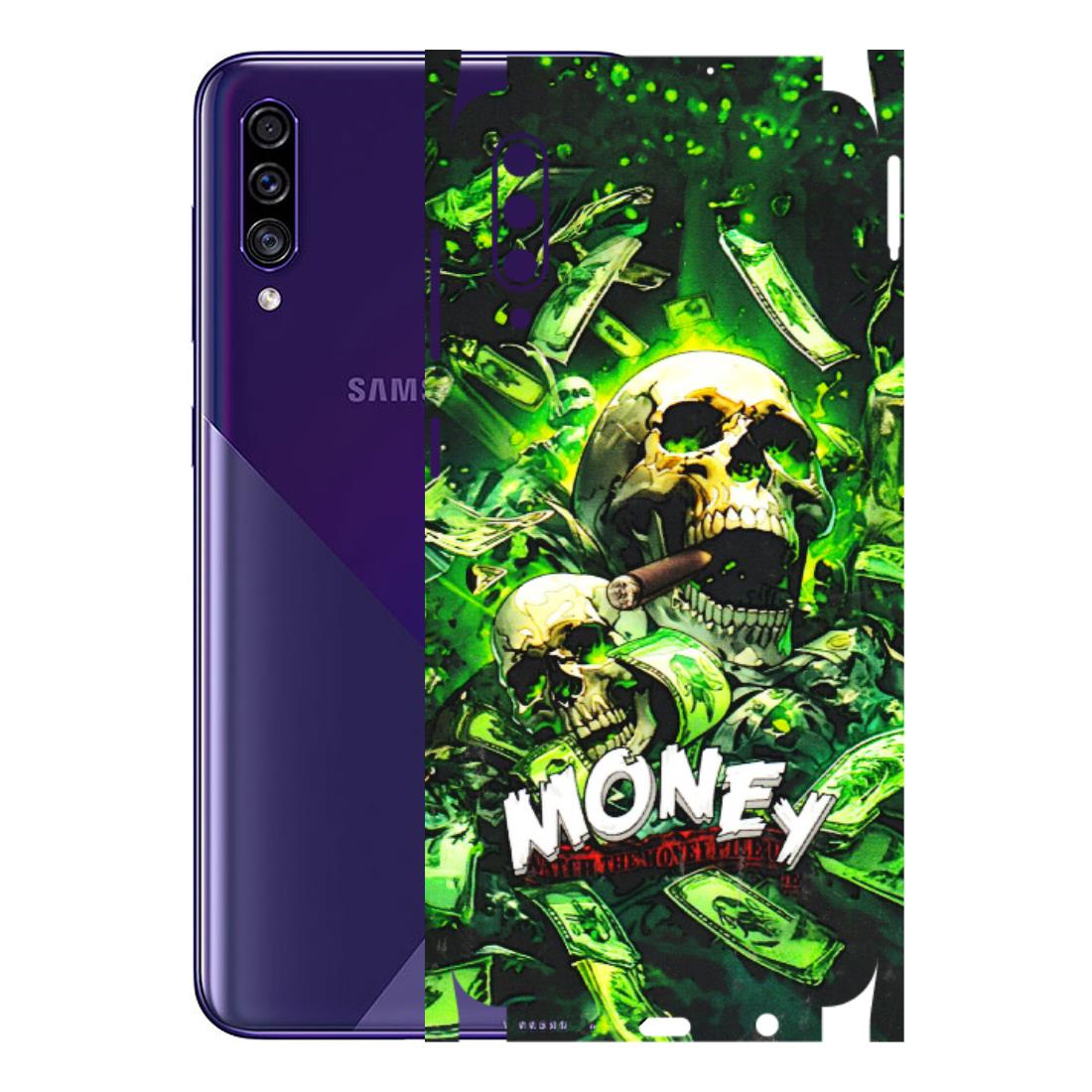 Samsung A/S Series Phone Skins (All Models) - Skull Money - 3D Embossed Finish (L-303) Samsung Galaxy A30s