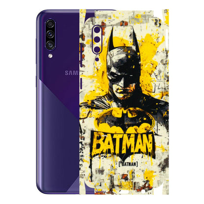 Samsung A/S Series Phone Skins (All Models) - Batman Yellow BT - 3D Embossed Finish (L-304) Samsung Galaxy A30s