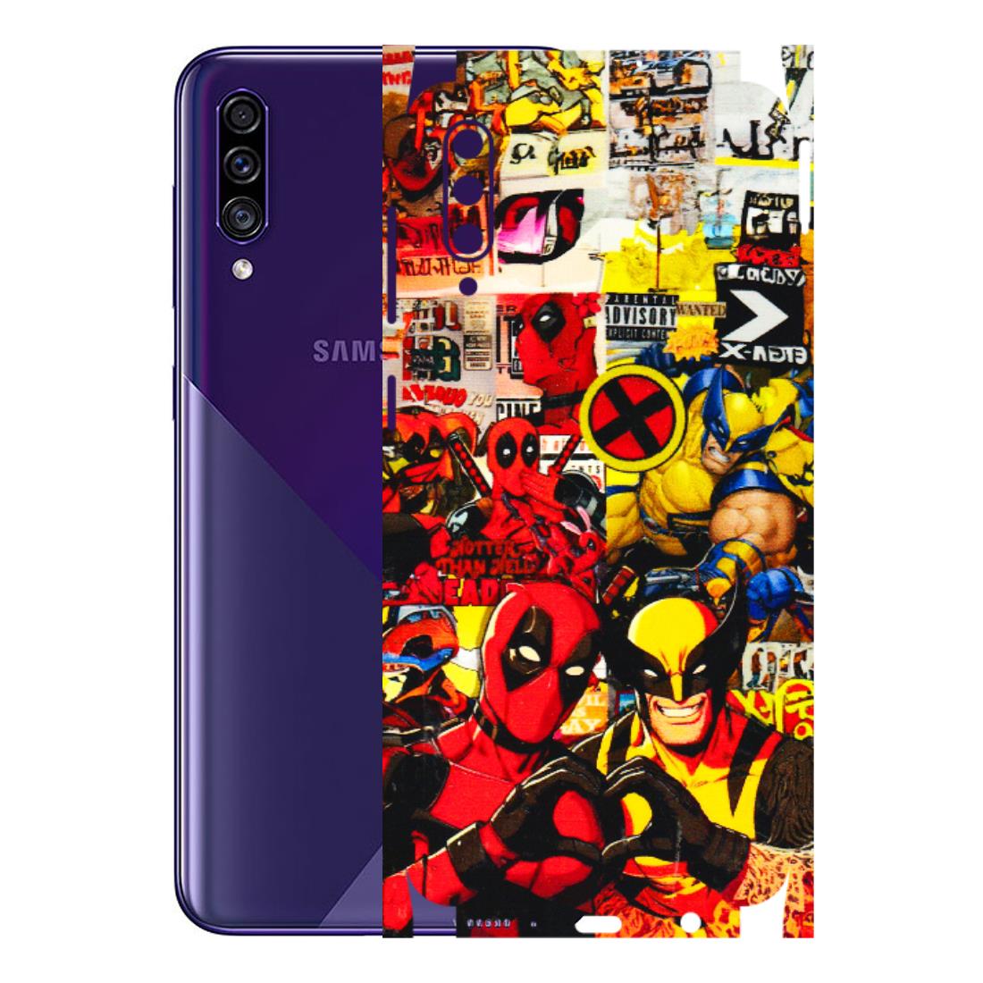 Samsung A/S Series Phone Skins (All Models) - Spidy Wolverine - 3D Embossed Finish (L-310) Samsung Galaxy A30s