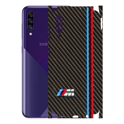 Samsung A/S Series Phone Skins (All Models) - BM Carbon Fiber Feels - 3D Embossed Finish (L-38) Samsung Galaxy A30s