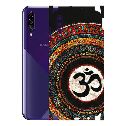Samsung A/S Series Phone Skins (All Models) - Aum Chant Abstract - 3D Embossed Finish (L-42) Samsung Galaxy A30s