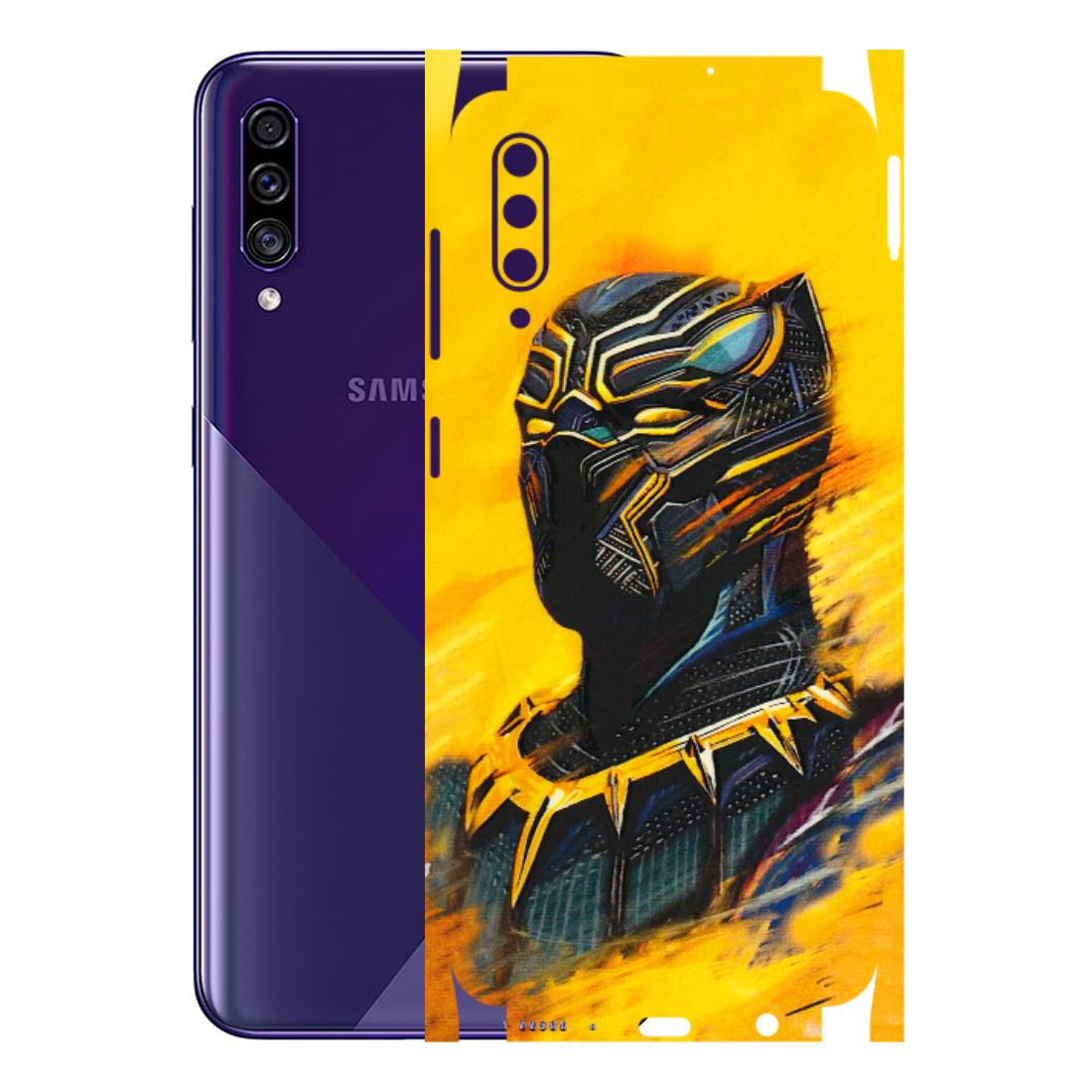 Samsung A/S Series Phone Skins (All Models) - Yellow Panther - 3D Embossed Finish (L-54) Samsung Galaxy A30s
