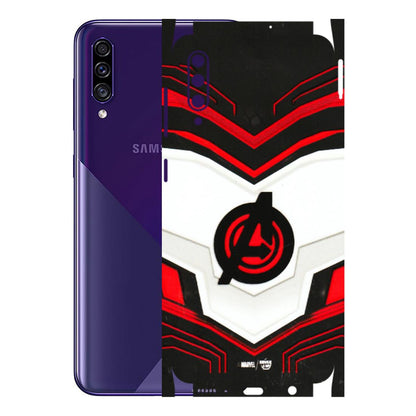 Samsung A/S Series Phone Skins (All Models) - Avengers Logo - 3D Embossed Finish (L-55) Samsung Galaxy A30s