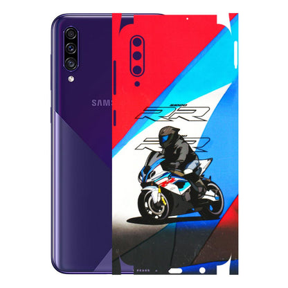 Samsung A/S Series Phone Skins (All Models) - Bikers Love - 3D Embossed Finish (L-58) Samsung Galaxy A30s