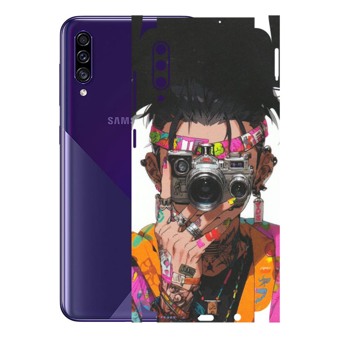 Samsung A/S Series Phone Skins (All Models) - Camera Lover Girl - Matte Finish (M-09) Samsung Galaxy A30s