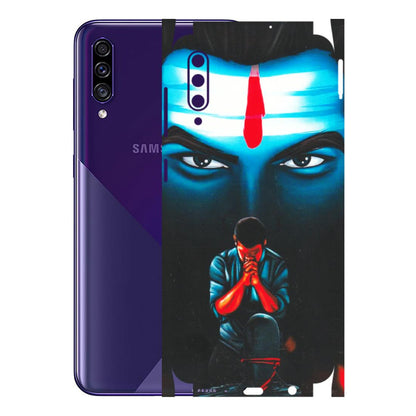Samsung A/S Series Phone Skins (All Models) - Mahakal Bhakt - Matte Finish (M-112) Samsung Galaxy A30s