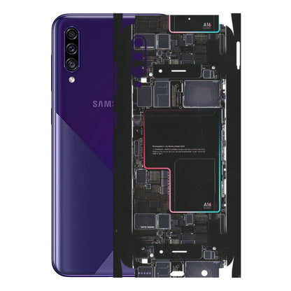 Samsung A/S Series Phone Skins (All Models) - Motherboard Circuit Layout - Matte Finish (M-117) Samsung Galaxy A30s