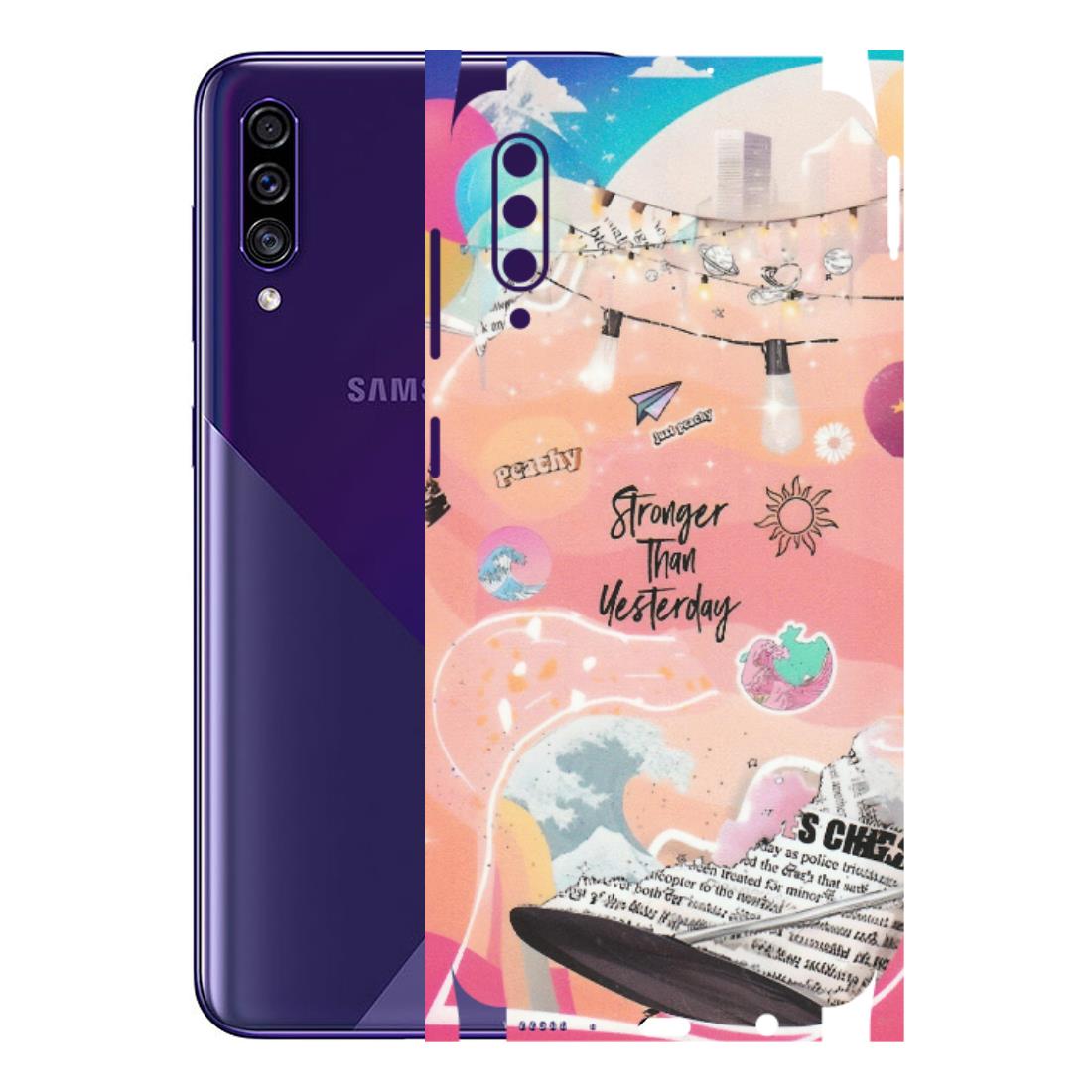 Samsung A/S Series Phone Skins (All Models) - Stronger Then Yesterday - Matte Finish (M-128) Samsung Galaxy A30s