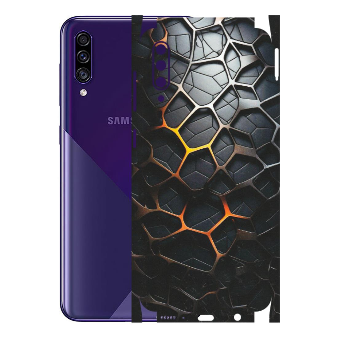 Samsung A/S Series Phone Skins (All Models) - New Abstract Graphite Tiles - Matte Finish (M-130) Samsung Galaxy A30s