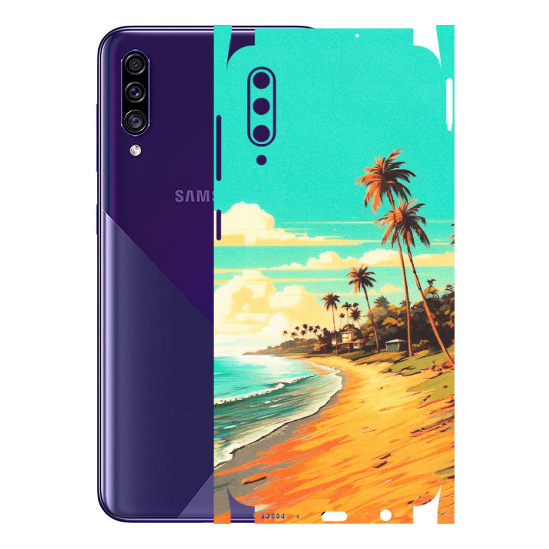 Samsung A/S Series Phone Skins (All Models) - Miami Beach - Matte Finish (M-136) Samsung Galaxy A30s