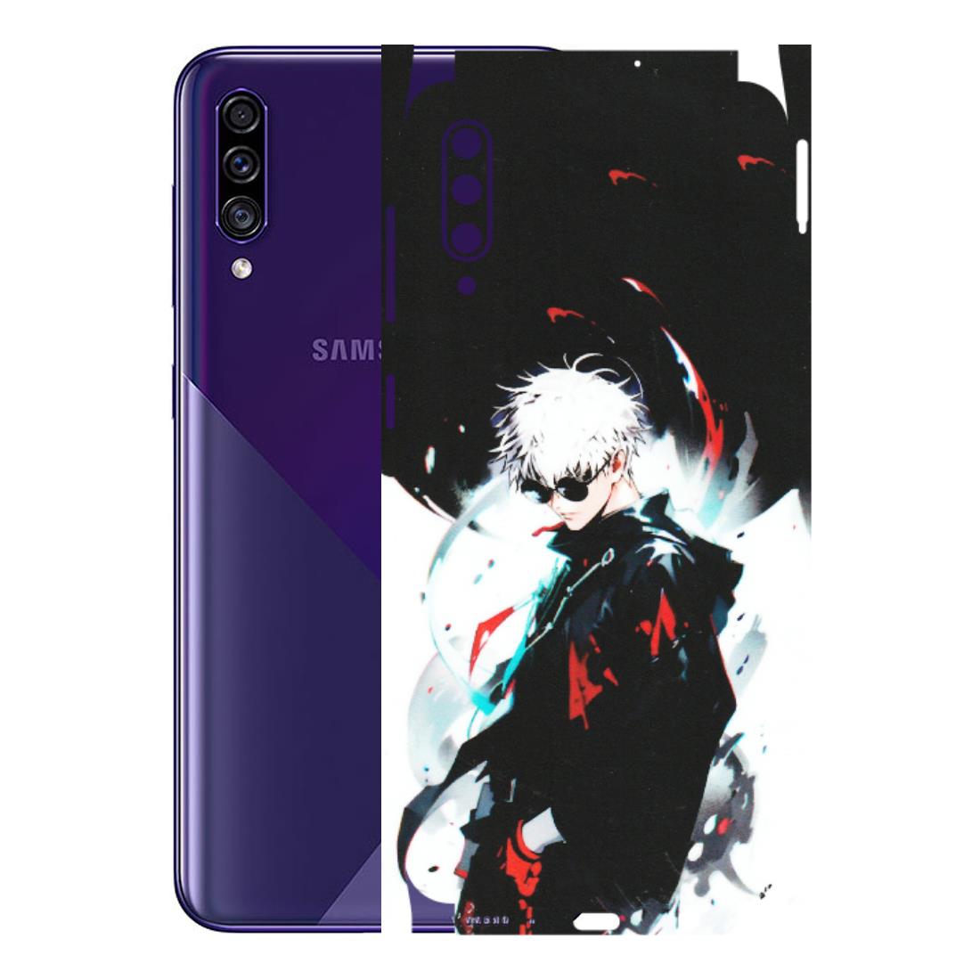 Samsung A/S Series Phone Skins (All Models) - Gojo Powerful Charater Kaisen Anime - Matte Finish (M-144) Samsung Galaxy A30s