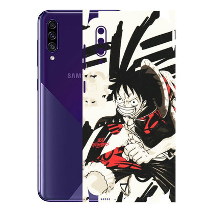 Samsung A/S Series Phone Skins (All Models) - Monkey D.Luffy Manga Anime - Matte Finish (M-145) Samsung Galaxy A30s