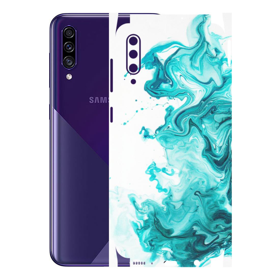 Samsung A/S Series Phone Skins (All Models) - Sky Blue Abstract Colour - Matte Finish (M-146) Samsung Galaxy A30s