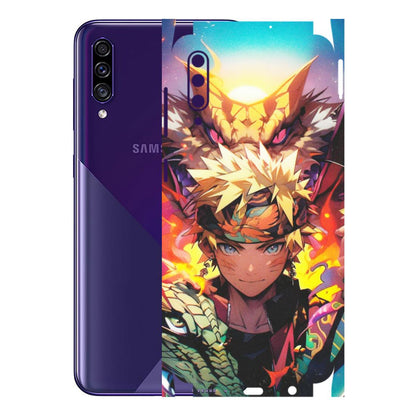 Samsung A/S Series Phone Skins (All Models) - Angry Naruto Anime - Matte Finish (M-148) Samsung Galaxy A30s