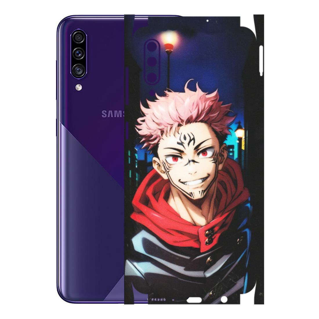 Samsung A/S Series Phone Skins (All Models) - Yuji Itadori Funny Face Anime - Matte Finish (M-152) Samsung Galaxy A30s