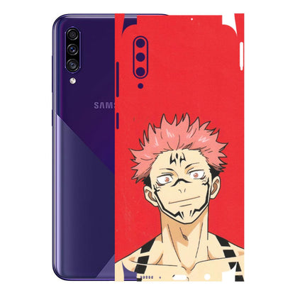 Samsung A/S Series Phone Skins (All Models) - Ryomen Sukuna Fun Anime - Matte Finish (M-153) Samsung Galaxy A30s