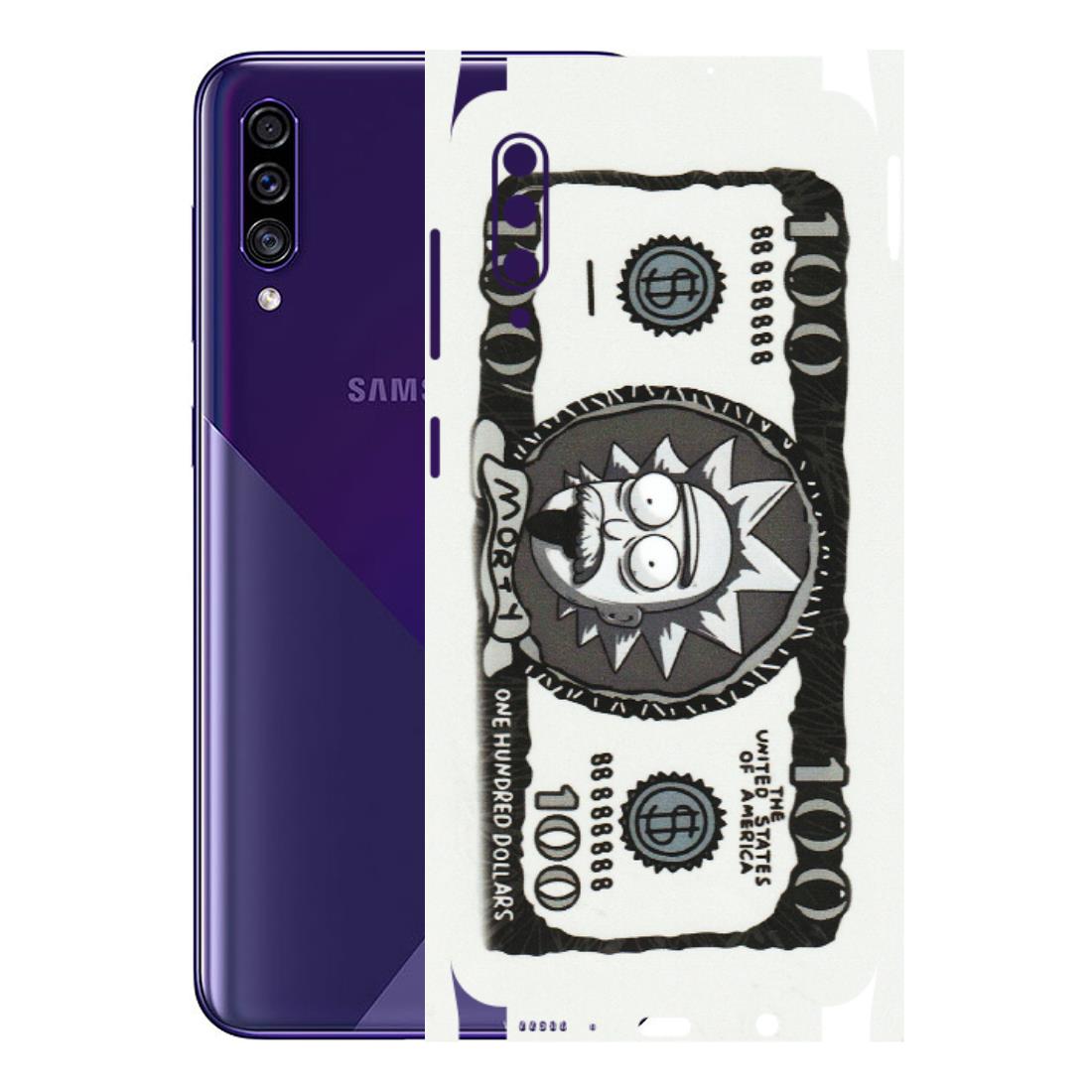 Samsung A/S Series Phone Skins (All Models) - Rick And Morty Hundred Dollar Anime - Matte Finish (M-161) Samsung Galaxy A30s