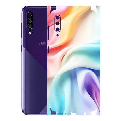 Samsung A/S Series Phone Skins (All Models) - Colourful Silk Cloth - Matte Finish (M-165) Samsung Galaxy A30s