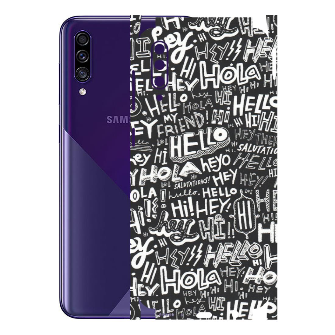 Samsung A/S Series Phone Skins (All Models) - Hi Hello Doodles - Matte Finish (M-25) Samsung Galaxy A30s