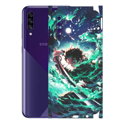 Samsung A/S Series Phone Skins (All Models) - Sword Fighter Anime - Matte Finish (M-29) Samsung Galaxy A30s