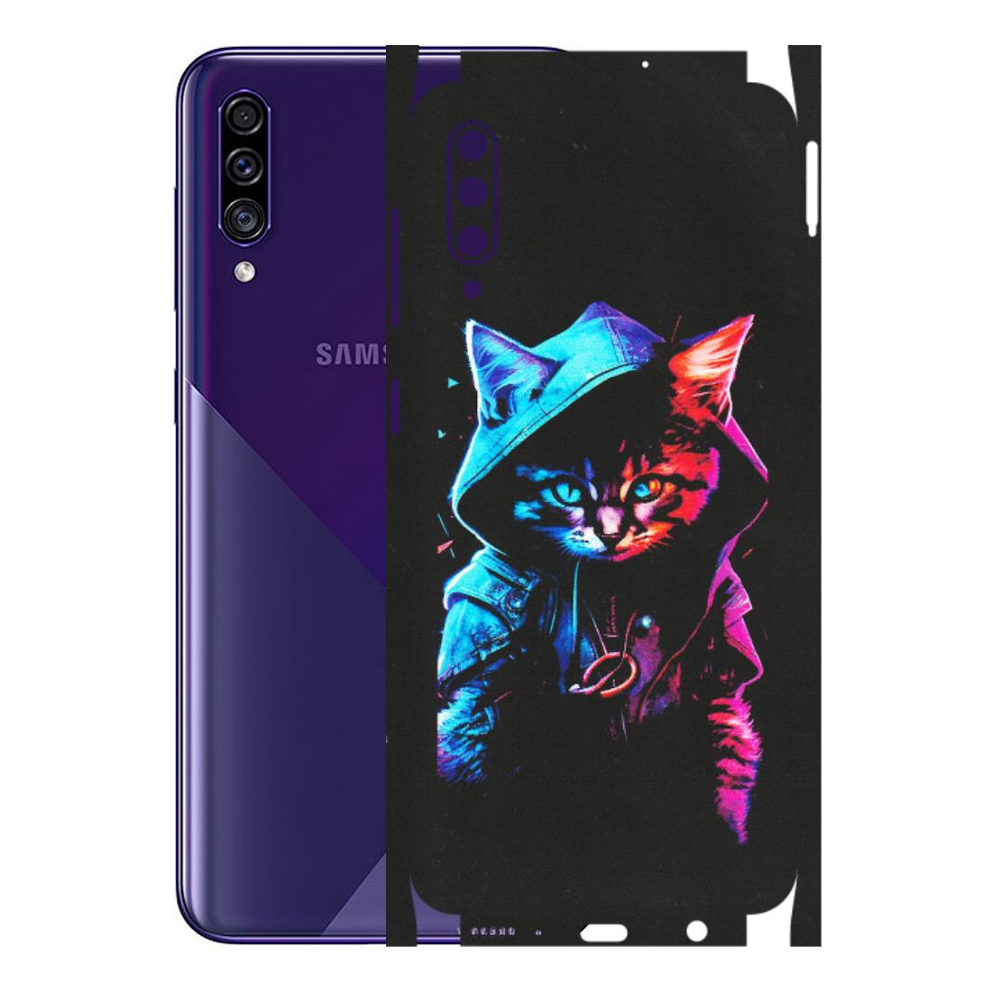 Samsung A/S Series Phone Skins (All Models) - Cyberpunk Cat - Matte Finish (M-45) Samsung Galaxy A30s