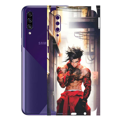 Samsung A/S Series Phone Skins (All Models) - In the streets of Japan - Matte Finish (M-77) Samsung Galaxy A30s
