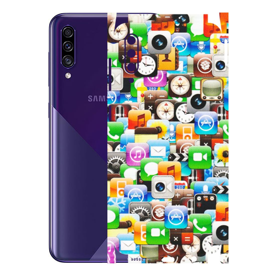 Samsung A/S Series Phone Skins (All Models) - All Apple Icons - Matte Finish (M-93) Samsung Galaxy A30s