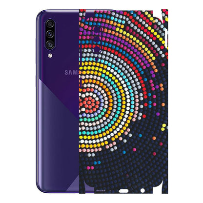 Samsung A/S Series Phone Skins (All Models) - Rainbow Dot Mandala - Matte Finish (M-97) Samsung Galaxy A30s