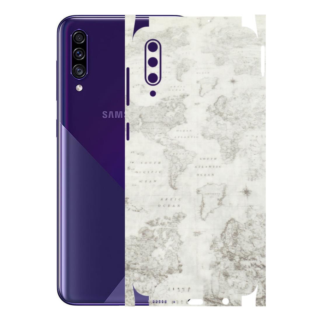 Samsung A/S Series Phone Skins (All Models) - World Travel Map - Transparent Finish (T-04) Samsung Galaxy A30s