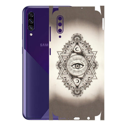 Samsung A/S Series Phone Skins (All Models) - Illuminati Great Eye - Transparent Finish (T-14) Samsung Galaxy A30s