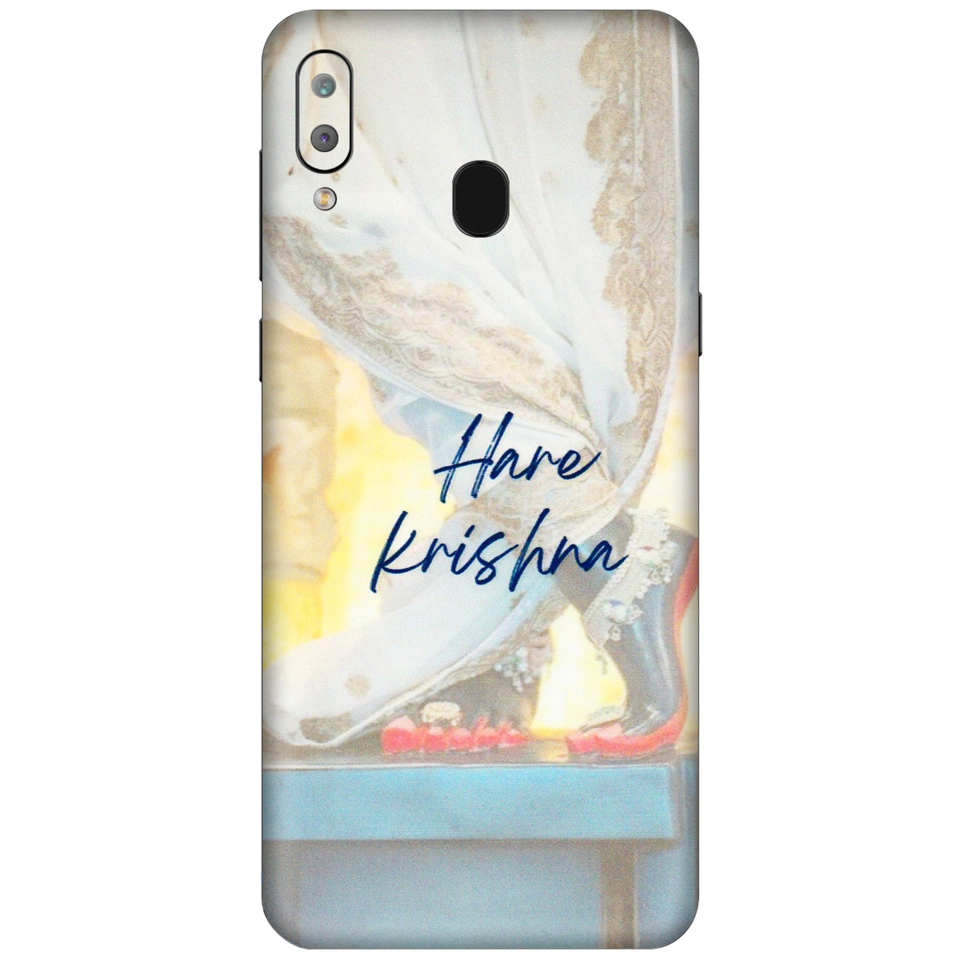 Samsung A/S Series Phone Skins (All Models) - Hare Krishna - 3D Embossed Finish (L-03) Samsung Galaxy A30