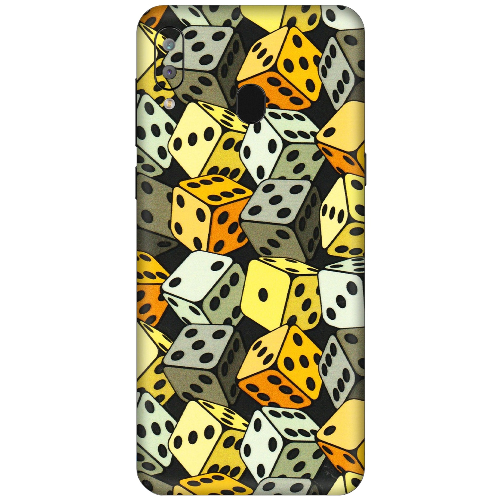 Samsung A/S Series Phone Skins (All Models) - Dices Of Life - 3D Embossed Finish (L-04) Samsung Galaxy A30