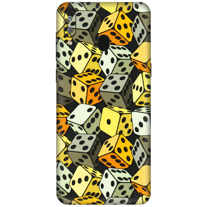 Samsung A/S Series Phone Skins (All Models) - Dices Of Life - 3D Embossed Finish (L-04) Samsung Galaxy A30