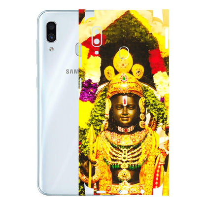 Samsung A/S Series Phone Skins (All Models) - Ram Lalla Ayodhya - 3D Embossed Finish (L-103) Samsung Galaxy A30