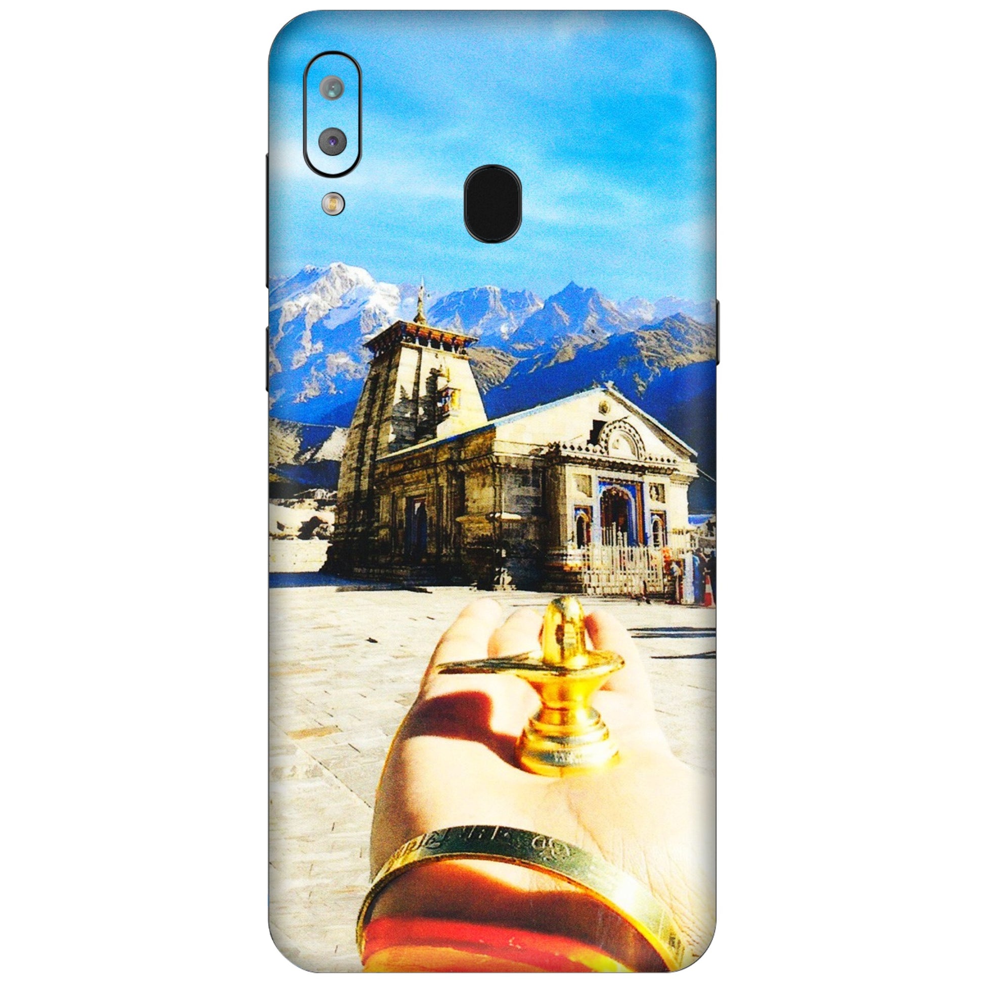 Samsung A/S Series Phone Skins (All Models) - Beauty of Kedarnath - 3D Embossed Finish (L-108) Samsung Galaxy A30
